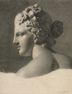 Studie av en gipsstøp a la bosse, 1806. av Frederic Millet