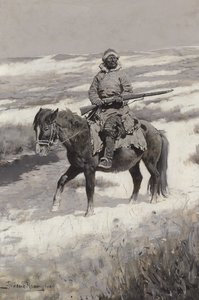 En manchurisk banditt, ca. 1904 av Frederic Remington