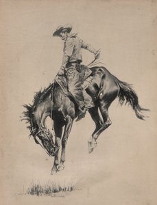 Bronco Buster av Frederic Remington