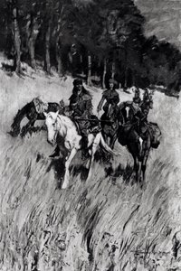 Early Pioneers on the Blue Ridge, gravert av F. H. Wellington, fra 