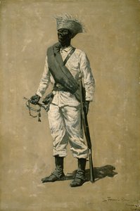 En av Gomez Men, 1899 av Frederic Remington