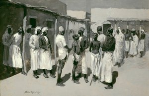 Slavemarked av Frederic Remington