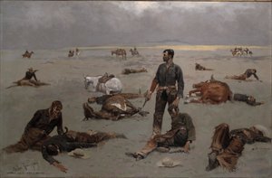 Hva en umerket ku har kostet av Frederic Remington