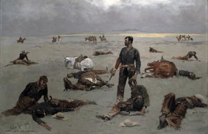 Hva en umerket ku har kostet, 1895 av Frederic Remington