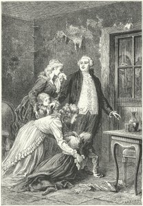 Louis XVI tok farvel med familien før han ble henrettet