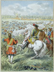 Passering av Rhinen av hærene til kong Ludvig XIV av Frederic Theodore Lix