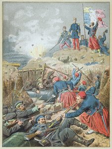 Beslagleggelsen av Malakoff, 8. september av Frederic Theodore Lix
