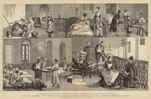 Egypt etter krigen, Lady Strangfords sykehus i Arabis hus, Kairo