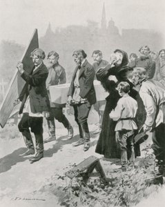 En middelklassebegravelse av Frederic de Haenen