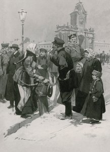 En gateselger av saltsild av Frederic de Haenen