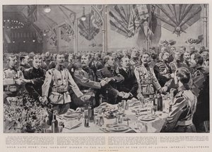 Auld Lang Syne, avsendelsesmiddagen til HAC-batteriet til City of London Imperial Volunteers