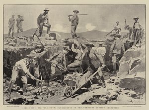 Jack utfører militærplikt, Bluejackets in the Trenches utenfor Ladysmith