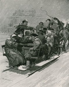 Offentlig slede, Halfpenny Fare av Frederic de Haenen