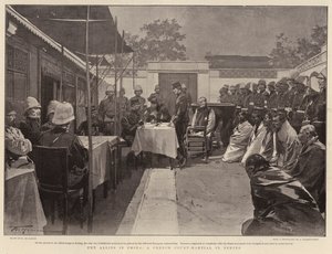De allierte i Kina, en fransk krigsrett i Peking