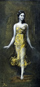Isadora Duncan (1878 - 1927) av Kaulbac. november 1902.