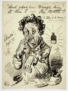 Og hva har brakt [sic] ham til dette?-The Bottle!! av Frederick Barnard