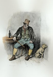 Bill Sykes og hunden hans, fra 