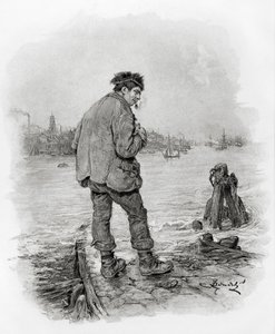 Charles Dickens sin av Frederick Barnard