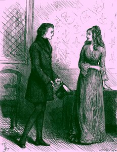 Charles Dickens sin Nicholas Nickleby av Frederick Barnard