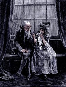 Charles Dickens sin Nicholas Nickleby av Frederick Barnard