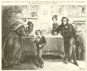 Illustrasjon for David Copperfield av Frederick Barnard