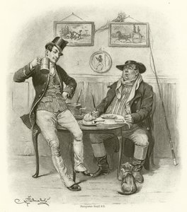 The Two Wellers (gravyr) av Frederick Barnard
