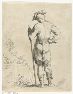 stående mann Abraham Bloemaerts tegnebok (serietittel)