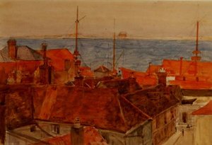 Harwich Harbor (akvarell)
