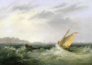 Cheshire ved munningen av elven Mersey, 1838 (for par se 257064)