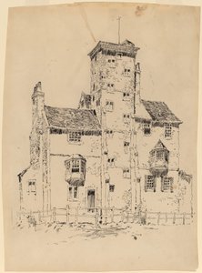 Norman Structure, 1885. av Frederick Childe Hassam