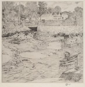 Gamle blonder, 1915. av Frederick Childe Hassam