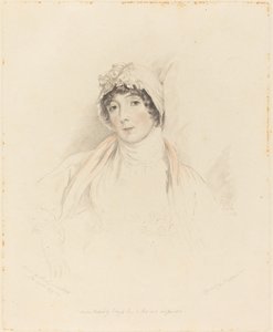 Lucy Lawrence av Frederick Christian Lewis I after Sir Thomas Lawrence