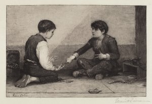 Mora-spillerne av Frederick Dielman