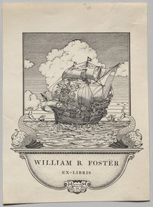 Bokskilt: William B. Foster av Frederick Garrison Hall