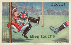 Vel Touch, mål! (farge litho) av Frederick George Lewin