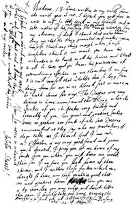 Brev av Arabella Stuart til grevinnen av Shrewsbury, sent på 1500-tallet - tidlig på 1600-tallet 1865. av Frederick George Netherclift