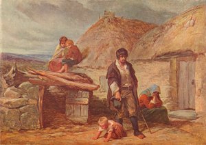 En irsk utkastelse, 1850 1906 av Frederick Goodall