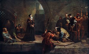 Thomas Cranmer ved Traitors Gate, 1553 1926. av Frederick Goodall