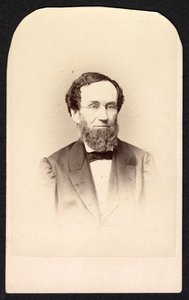 Portrett av uidentifisert mann, ca 1860-tallet.
