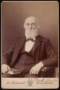 Portrett av William Bower Taylor 1821-1895, april 1893.