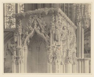 [Lincoln-katedralen, detalj av bærbart alter]