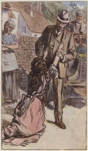 Illustrasjon for They av Rudyard Kipling (farge litho) av Frederick Henry Townsend