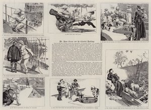 Mr Pease Greene and the Celestial Ducklings (gravering) av Frederick Henry Townsend