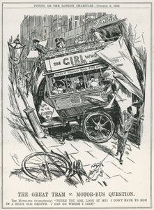 The Great Tram v. Motor-Bus-spørsmålet av Frederick Henry Townsend