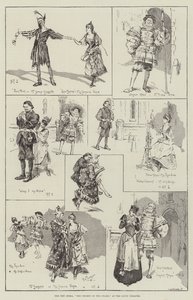 Den nye operaen, The Yeomen of the Guard, på Savoy Theatre