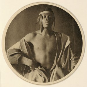 En etiopisk høvding, 1887