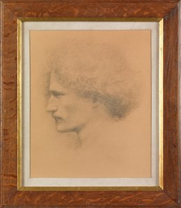 Ignacy Jan Paderewski (platinotype) av Frederick Hollyer