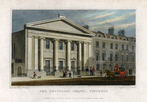 Unitarian Chapel, Finsbury, London, 1828