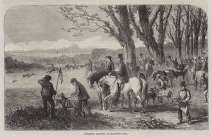 Kursmøte på Hampton Park av Frederick John Skill