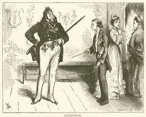 Illustrasjon for Bleak House av Frederick L. Bernard